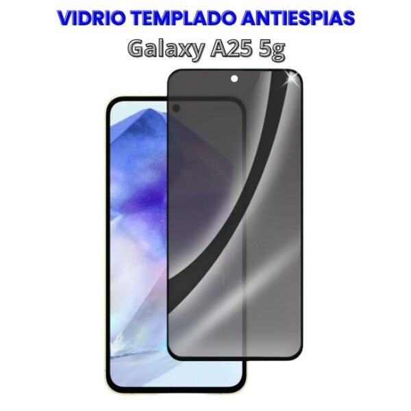 VIDRIO TEMPLADO ANTIESPIAS GALAXY A25 5G Vidrio Templado Anti-Espias para A25 5g