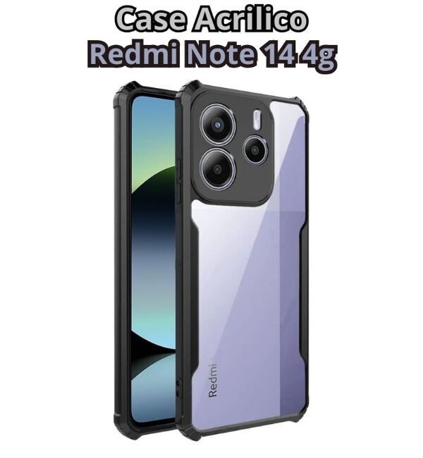 1(90) Case Acrílico para Redmi Note 14 4g