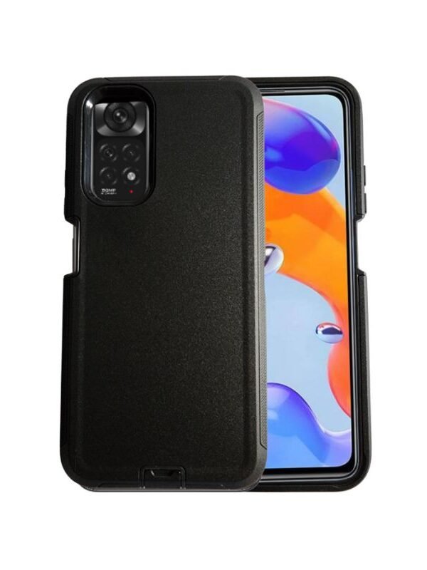 Case Uso Rudo Negro para Redmi Note 12 Pro 4g