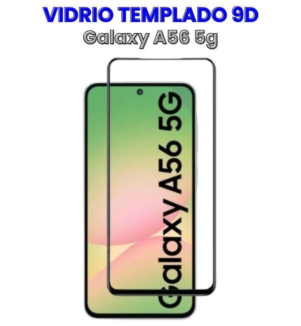 Vidrio Templado 9D para Galaxy A56 5g