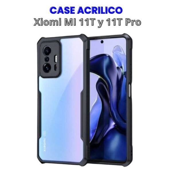 Case Acrílico para Xiaomi Mi 11T y 11T Pro