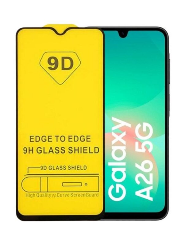 Vidrio Templado 9D para Galaxy A26 5g