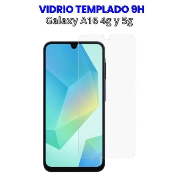 Vidrio Templado Standard 9H para A16 4g y 5g