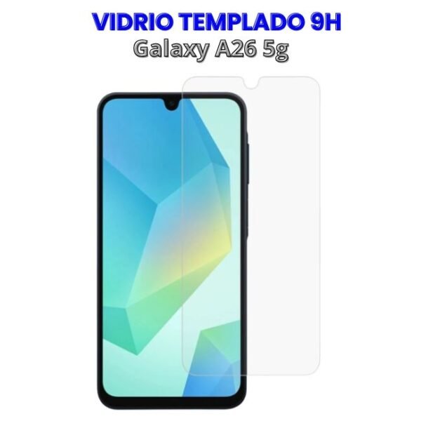 Vidrio Templado Standard 9H para A26 5g