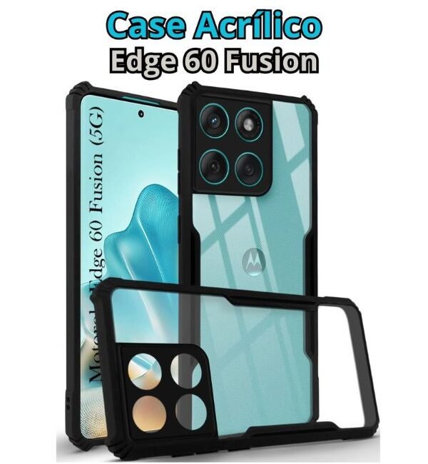 Funda de Acrilico para Moto Edge 60 Fusion