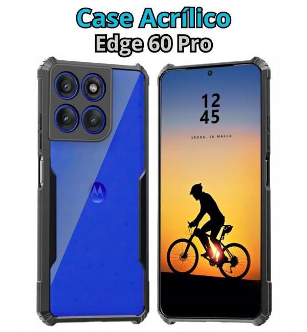 Funda de Acrilico para Moto Edge 60 Pro