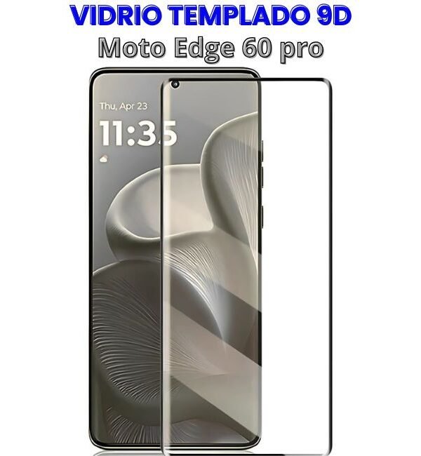 Vidrio Templado 9D para Moto Edge 60 Pro
