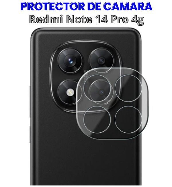 Protector de Camara para Redmi Note 14 Pro 4g