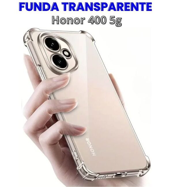 Funda para Honor 400 Normal Transparente antishock