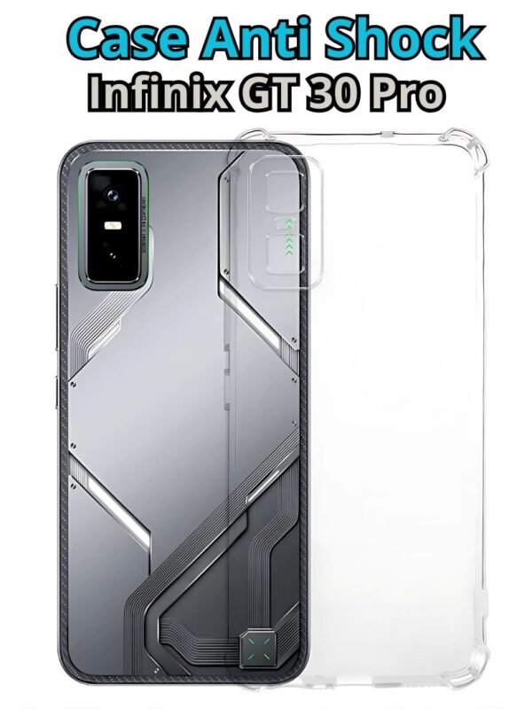 Funda para Infinix GT 30 Pro Transparente antishock