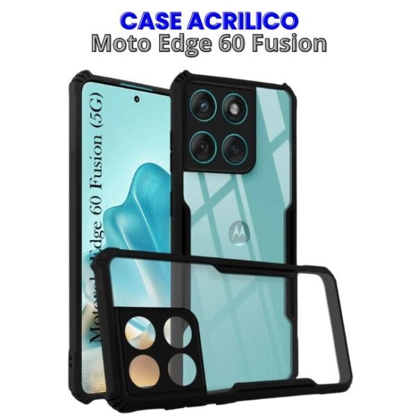 Funda de Acrilico para Moto Edge 60 Fusion