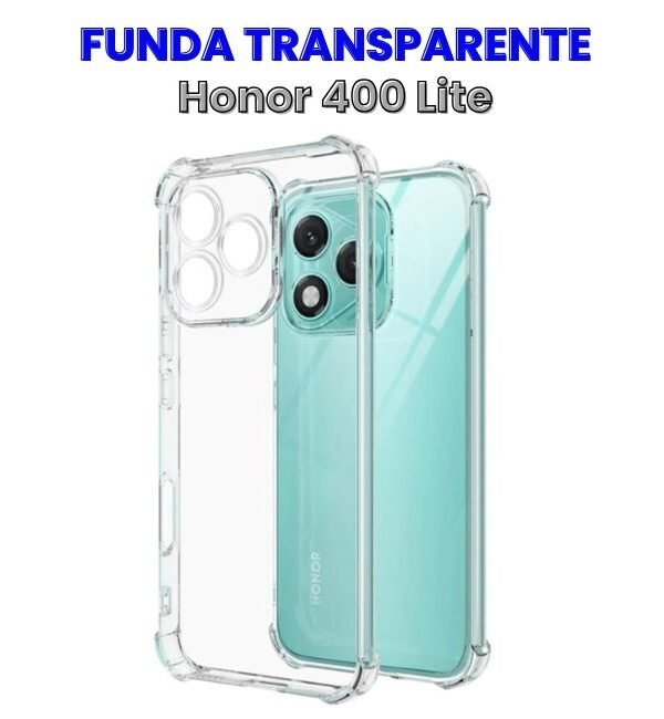 Funda para Honor 400 Lite Transparente antishock