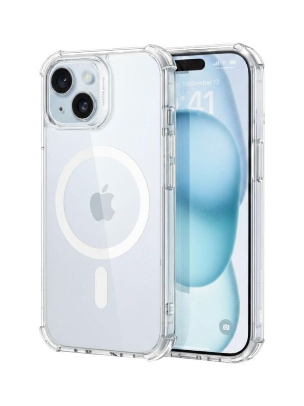 Case Antishock con Magsafe Iphone 15 normal de 2 camaras