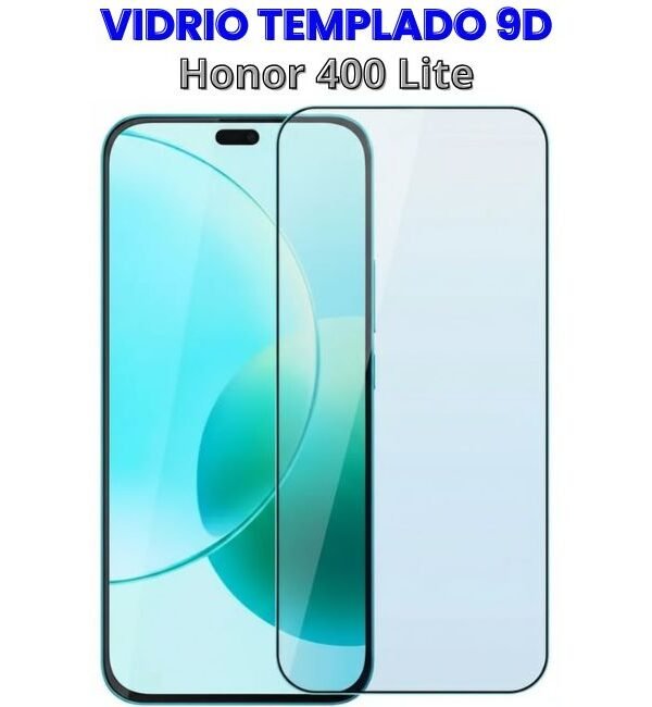 1(90) Vidrio Templado 9D para Honor 400 Lite