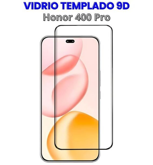1(91) Vidrio Templado 9D para Honor 400 Pro