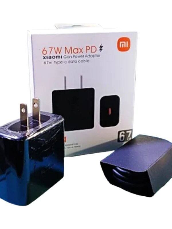 Cargador Negro Carga Super Rapida 67w Xiaomi