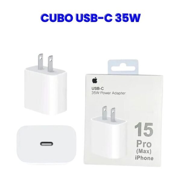 Cubo Usb-C 35w para Iphone