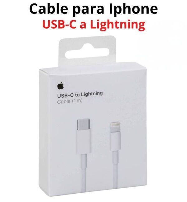 Cable para IPhone Usbc a Lightning