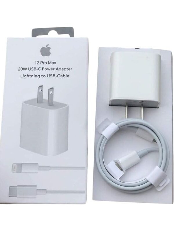 Cargador completo para Iphone 20w USB-C a Ligthning
