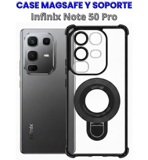 2(97) Case con MagSafe y Soporte Infinix Note 50 Pro