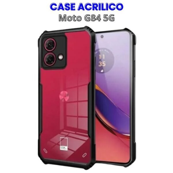 Case Acrilico Motorola G84
