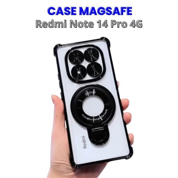 Case con MagSafe y Soporte Redmi Note 14 Pro 4g