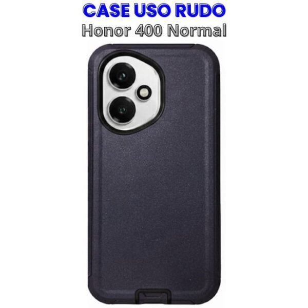 CASE USO RUDO NEGRO HONOR 400 NORMAL 5G Case Uso Rudo Honor 400 Normal Negro completo