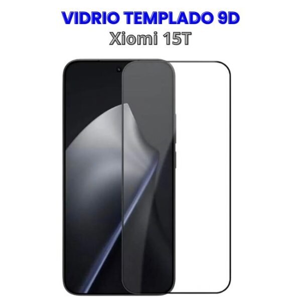 Vidrio Templado 9D Xiaomi 15T
