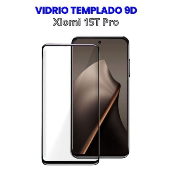 Vidrio Templado 9D Xiaomi 15T Pro