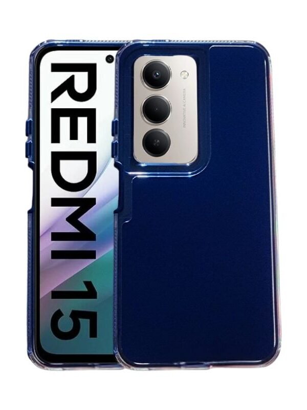 Case Azul Xiaomi Redmi 15 4g y 5g