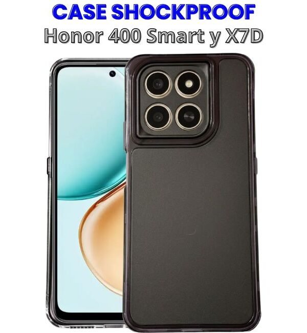 Case ShockProof Negro Honor 400 Smart y XTD