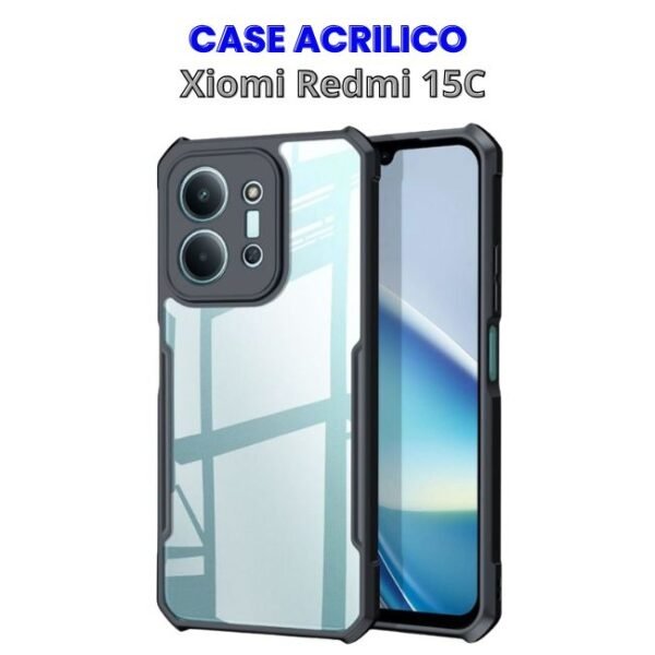 Funda de Acrilico para Redmi 15C