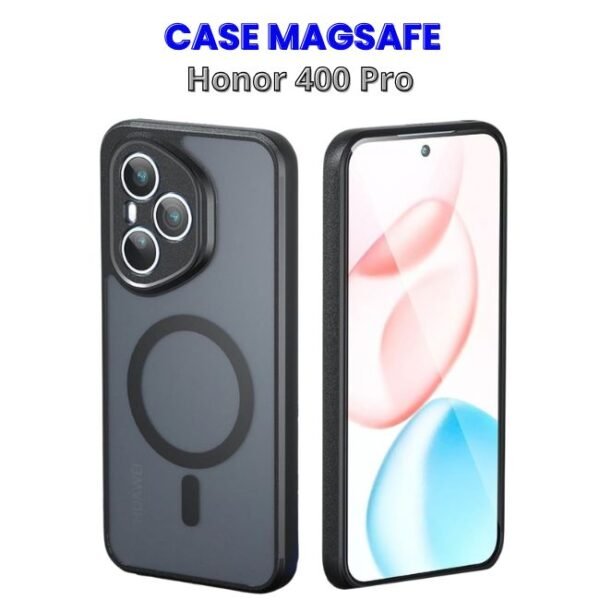 Case MagSafe Negro para Honor 400 Pro