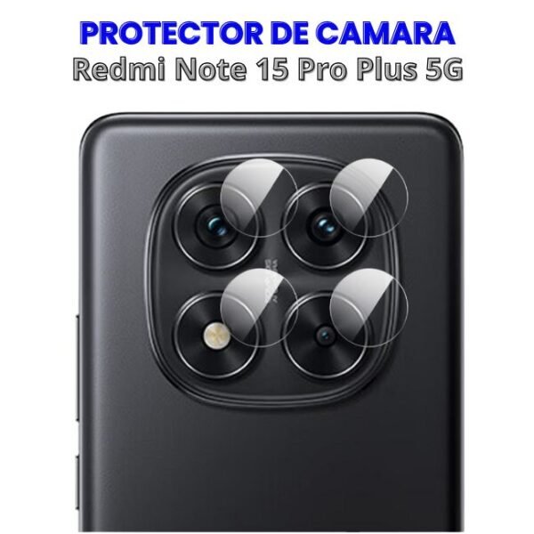 Protector de Camara Redmi Note 15 Pro Plus 5g