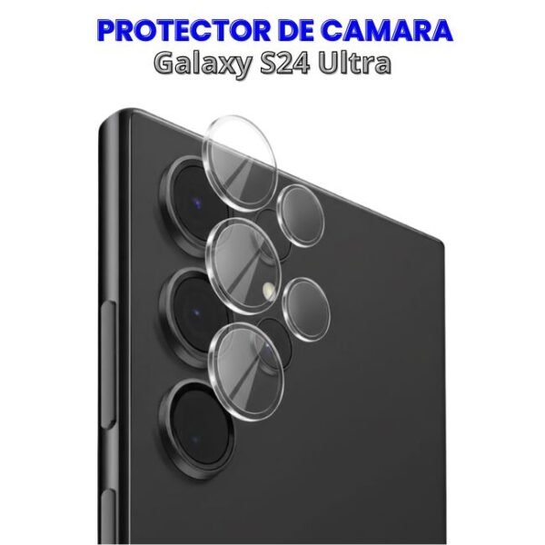 Protector de Cámara S24 Ultra circulos individuales