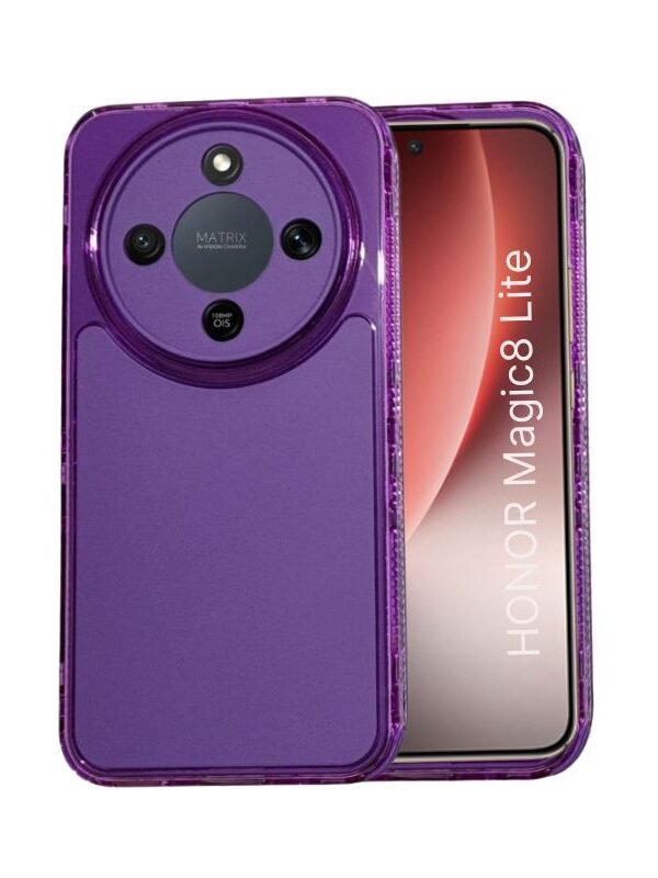 Case ShockProof Morado Honor Magic 8 Lite