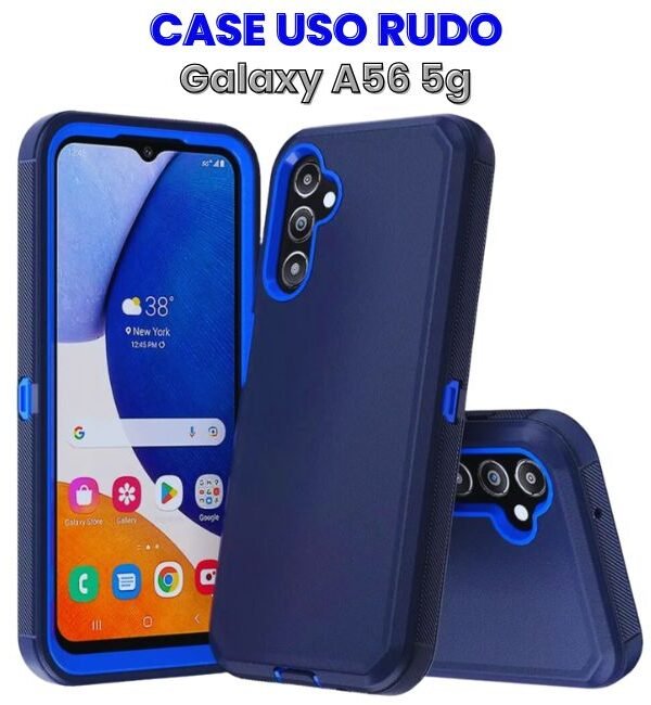 Case Uso Rudo Azul para A56 5g