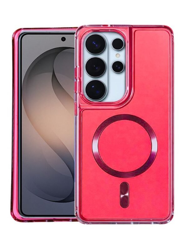 Case ShockProof Rojo con Magsafe para S26 Ultra