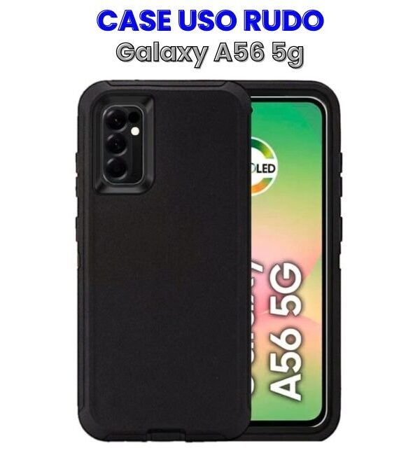 Case Uso Rudo Negro para A56 5g
