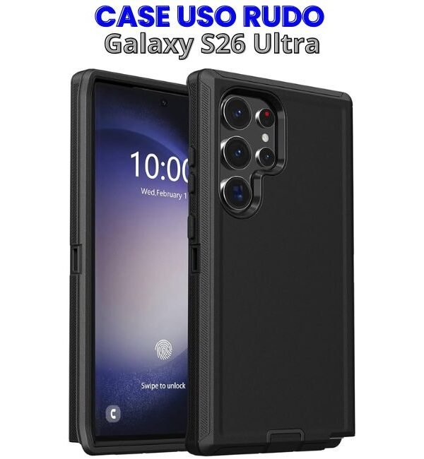 Case Uso Rudo Negro S26 Ultra