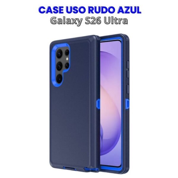 Case Uso Rudo Azul S26 Ultra