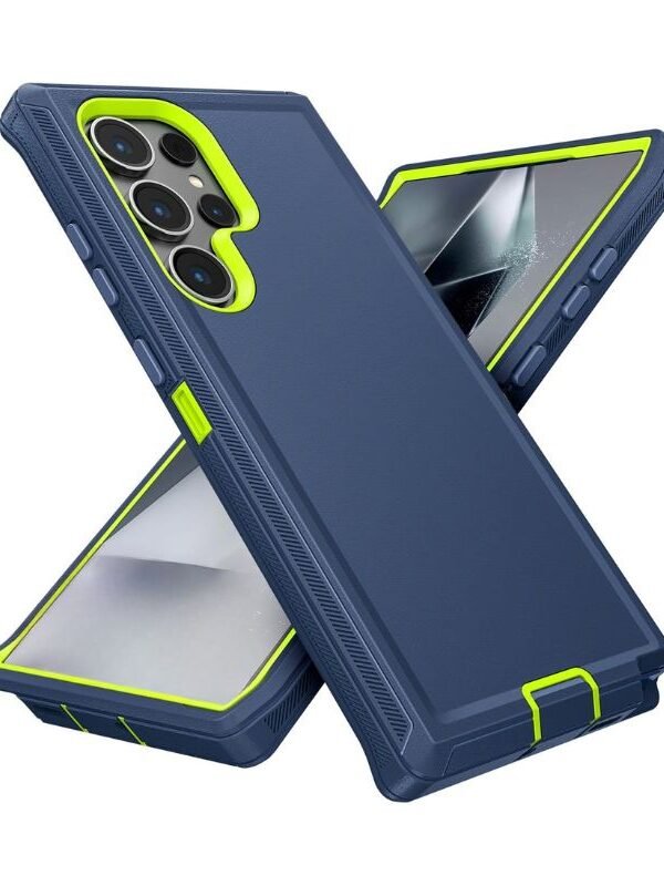 Case Uso Rudo Azul-Verde para S25 Ultra