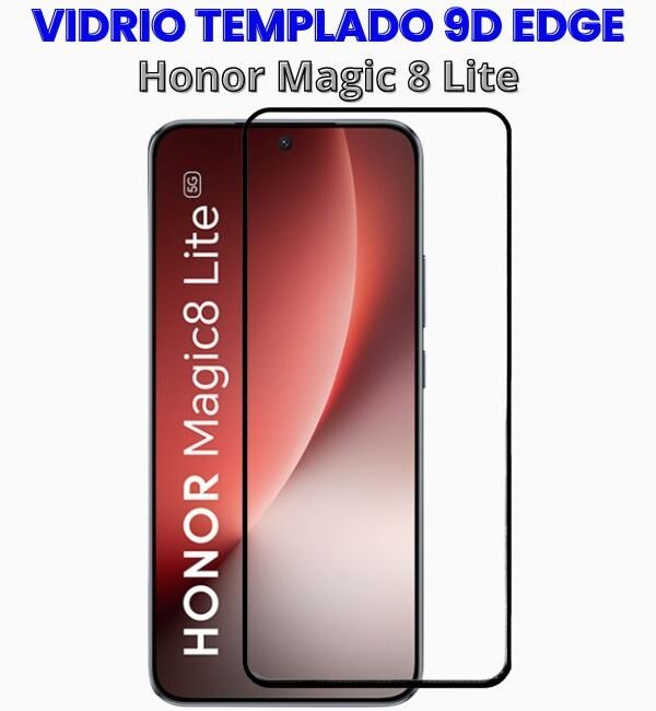 Vidrio Templado 9D Honor Magic 8 Lite