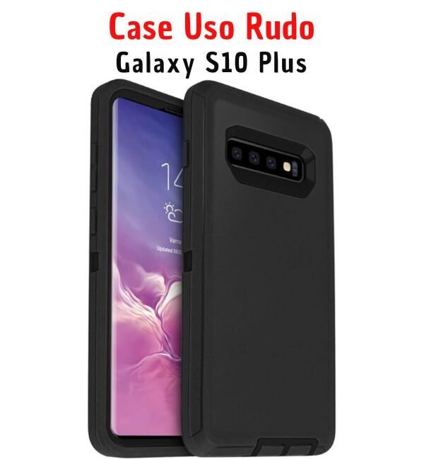 Case Uso Rudo Negro para S10 Plus