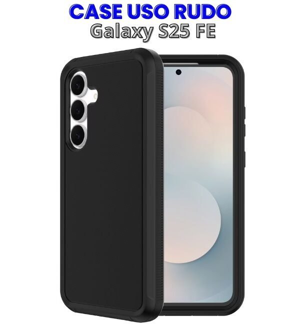 Case Uso Rudo Negro para S25 FE