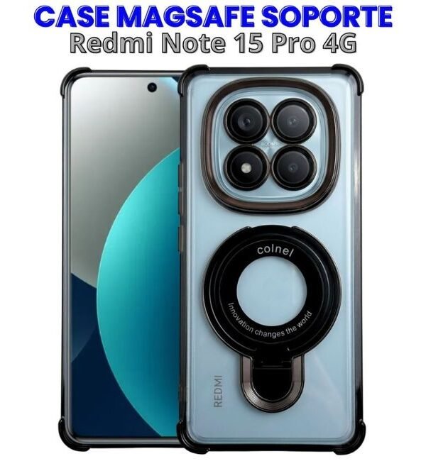 Case con MagSafe y Soporte Redmi Note 15 Pro 4g
