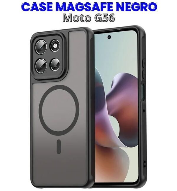 Case MagSafe Negro para Moto G56
