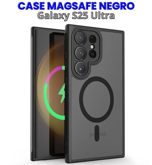4(36) Case MagSafe Negro Galaxy S25 Ultra