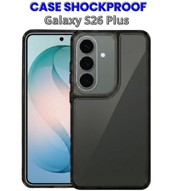 6(19) Case ShockProof Negro Samsung S26 Plus