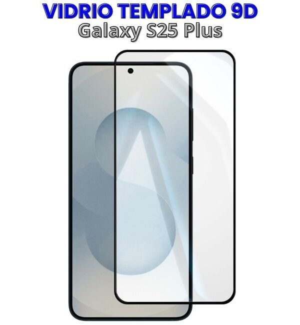 Vidrio Templado 9D Samsung Galaxy S25 Plus